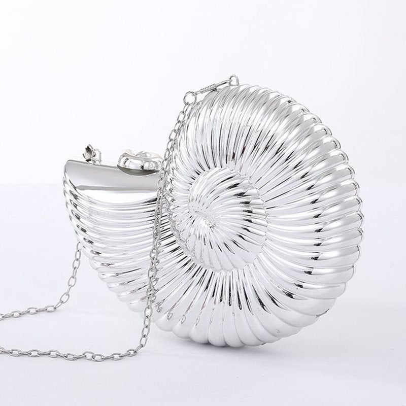 Conch Portable Fashion Versatile Evening Bag Banquet Lady