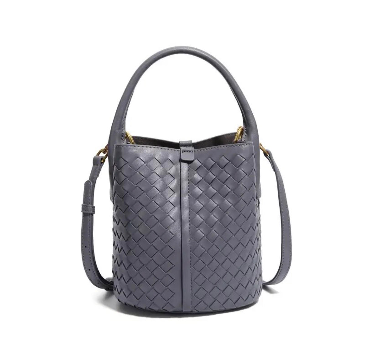 Genuine Leather bag, Hand woven Bag, Vintage Style Leather bag, gift for her, Bucket Bag Women