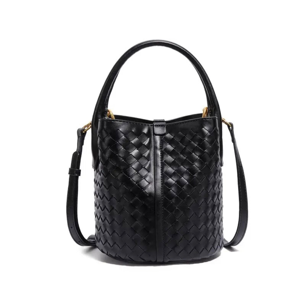 Genuine Leather bag, Hand woven Bag, Vintage Style Leather bag, gift for her, Bucket Bag Women