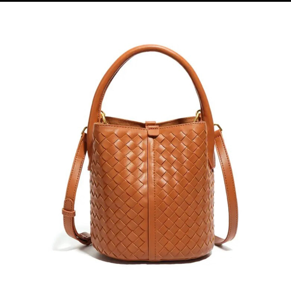 Genuine Leather bag, Hand woven Bag, Vintage Style Leather bag, gift for her, Bucket Bag Women