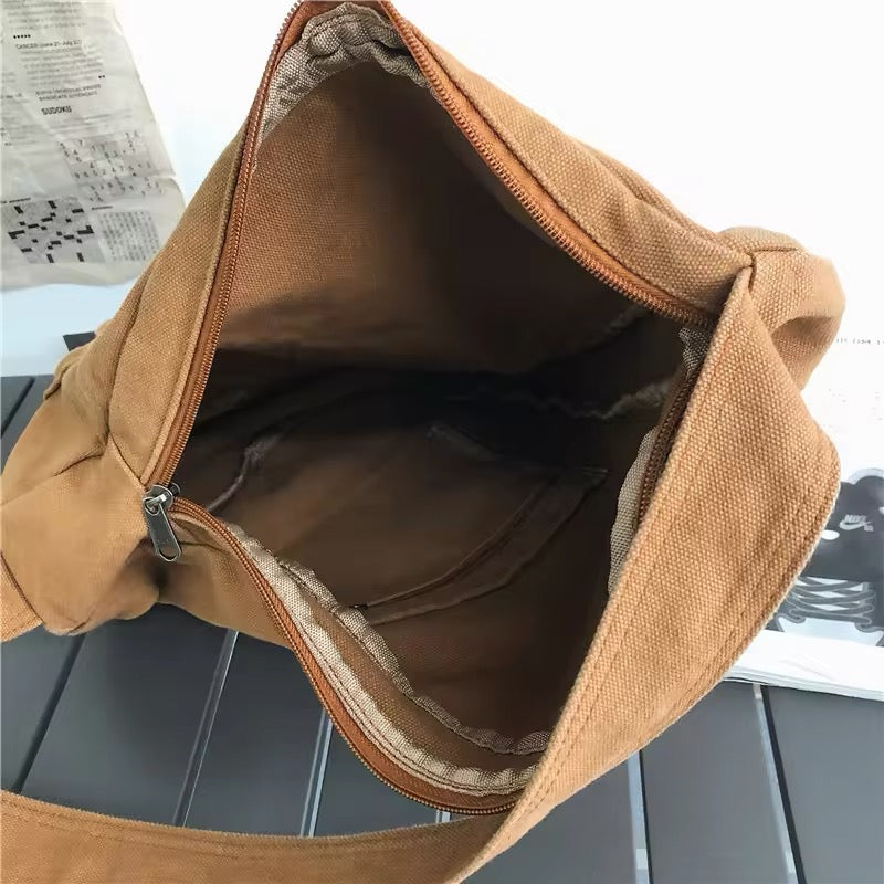 Simple Canvas Backpack