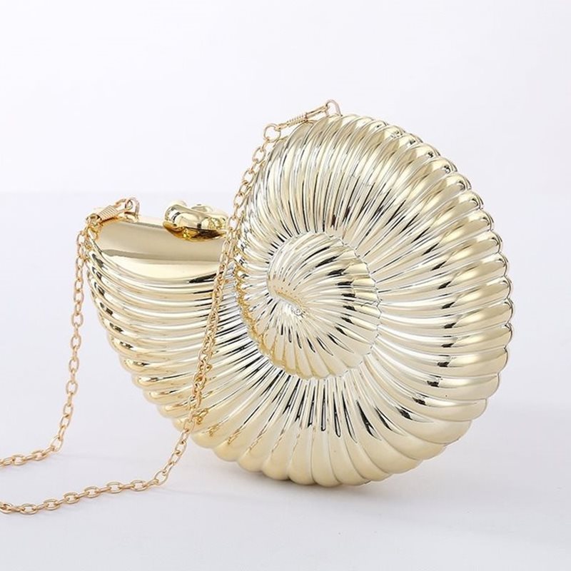 Conch Portable Fashion Versatile Evening Bag Banquet Lady