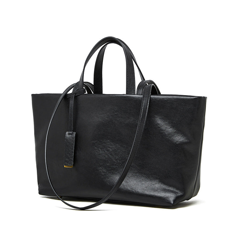 Genuine Leather Women's Bag Underarm One Shoulder Retro