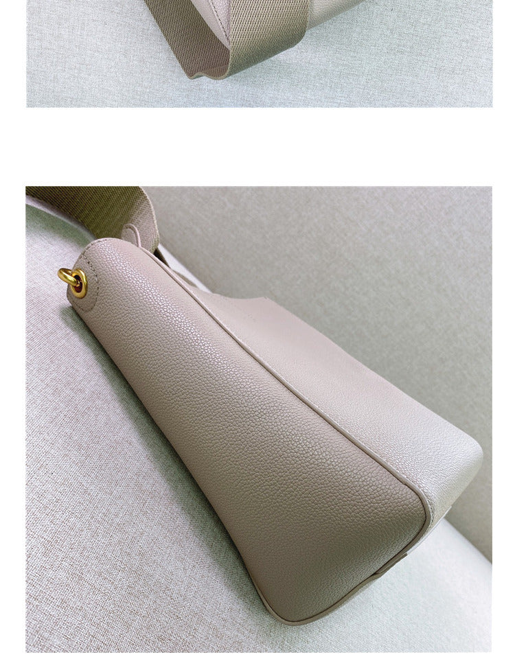 Bucket Bag Single Shoulder Crossbody Leather Women