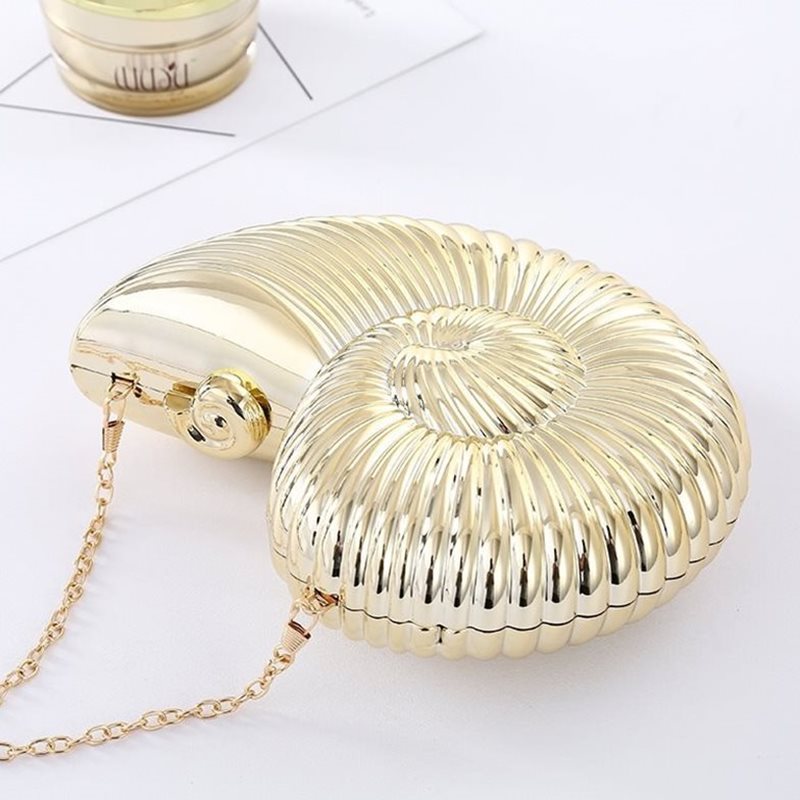 Conch Portable Fashion Versatile Evening Bag Banquet Lady