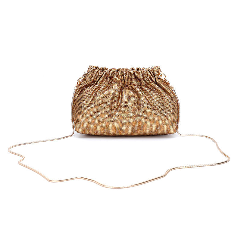 Full Diamond Evening Wear Drawstring Bag