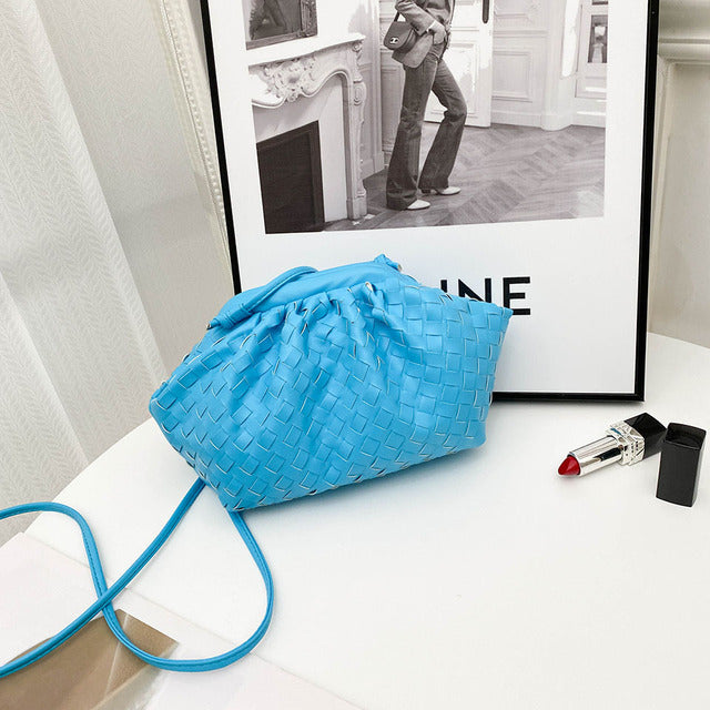 Woven Clutch Bag - HauteMadeStudio